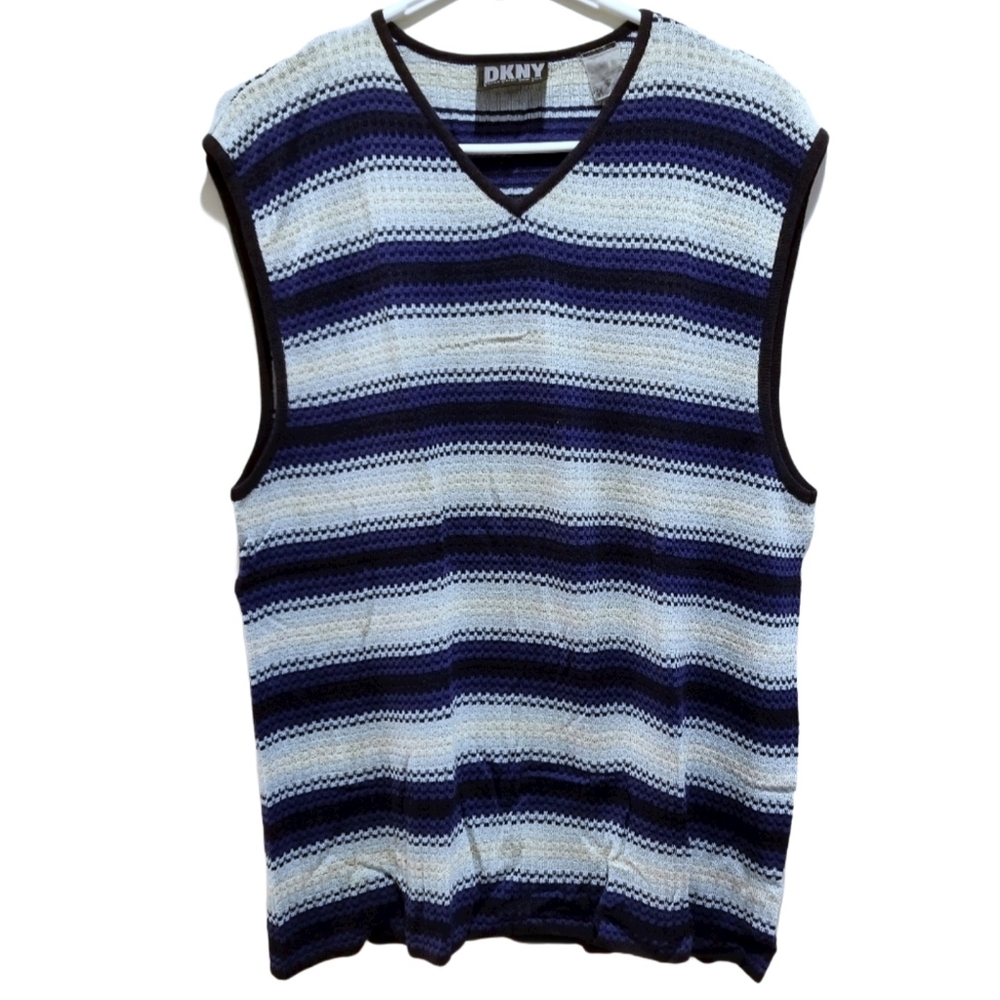 DKNY Men's Sweater Vest - Picture 1 of 4